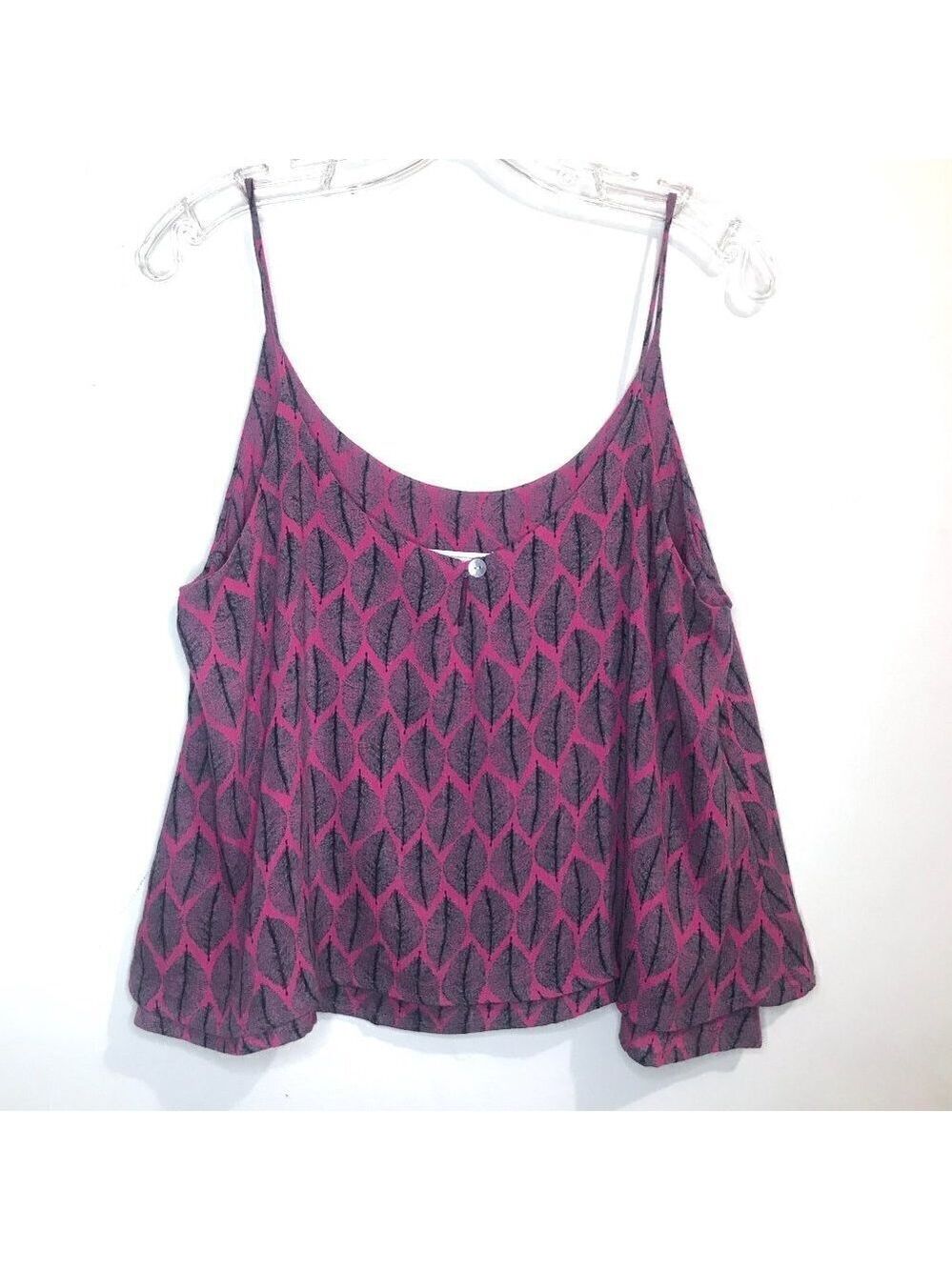 Lucy Love Spaghetti Strap Top Sz Large